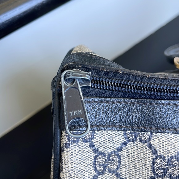 Gucci Vintage Monogram Boston Bag with Web Stripe - Picture 11 of 16